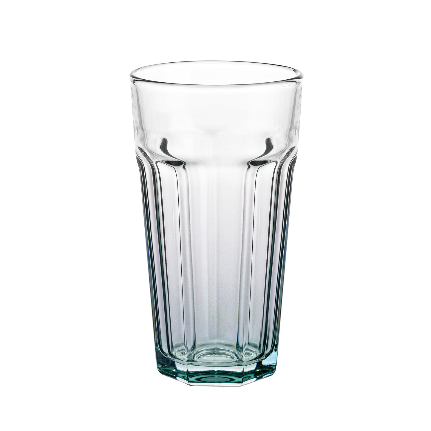 TREND FOR HOME Cocktail Glasses Large Drinking Glass Cuba Libre Glasses | 700 ml | Set of 6 | Cocktail Highball Water Glass Set XXL Tumblers Retro Design | GIGI Collection | WATERCOLOR OMBRE - Hand wash