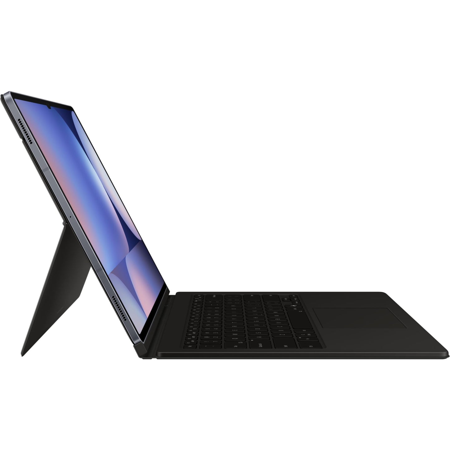 Samsung Book Cover Keyboard EF-DX925 for Galaxy Tab S10 Ultra | Tab S9 Ultra with QWERTZ keyboard and AI key, Two-part tablet case, slim design, S Pen holder, Black