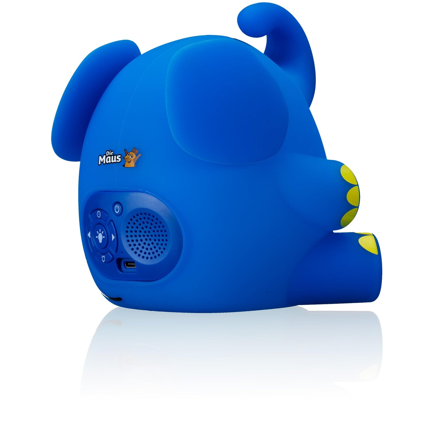 Bresser TheMouse Light alarm clock for children Wake-up light alarm clock night light elephant silicone snooze function.