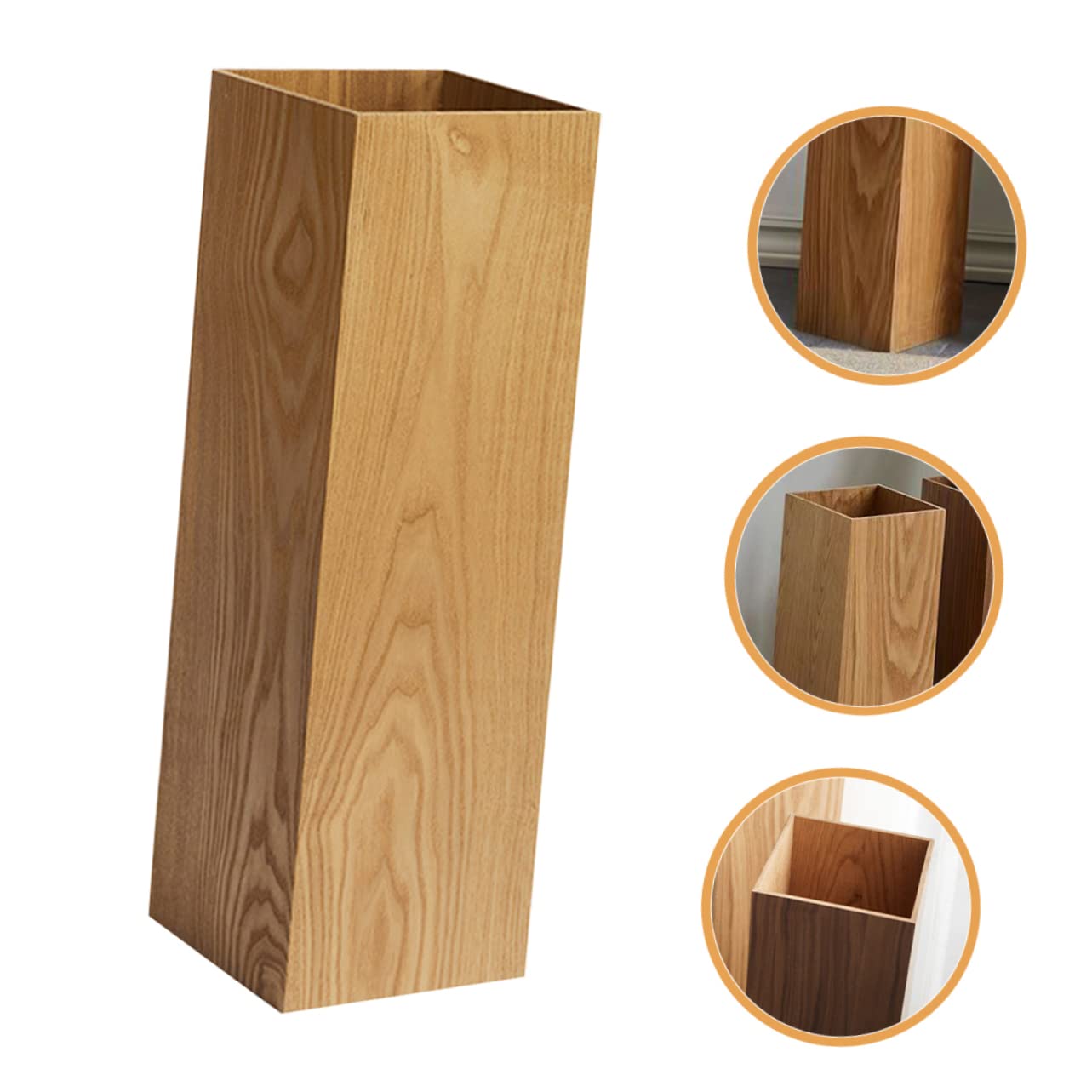 DOITOOL Wooden Umbrella Stand Outdoor Umbrella Holder Indoor Umbrella Stand Cane Stand Folding Umbrella Holder