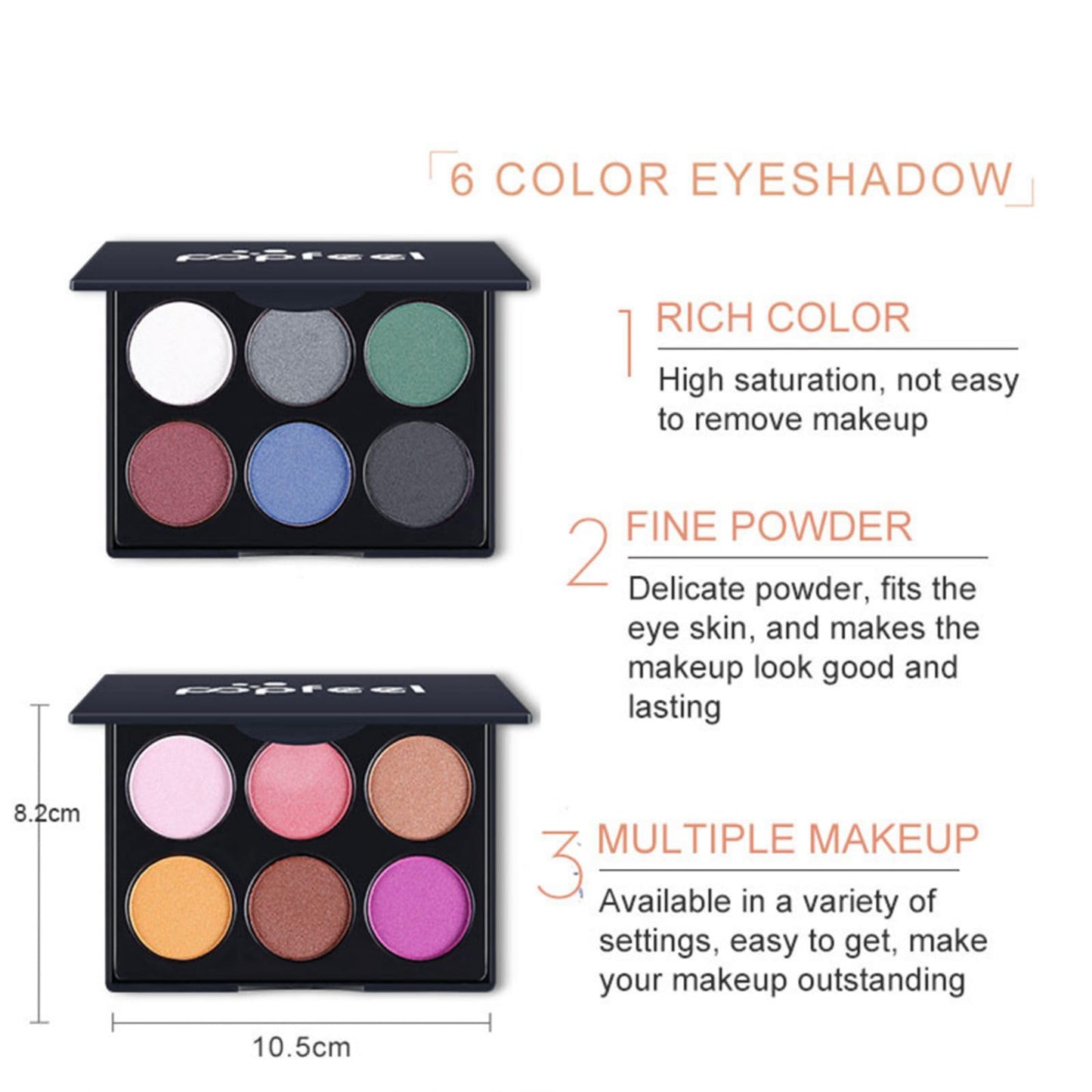 FantasyDay Multifunctional Exquisite Makeup Gift Set Cosmetic Makeup Kit for Face, Eyes, and Lips - Makeup Palettes Makeup Case with Eyeshadow Palette, Lipstick, Blush, Mascara, Brushes