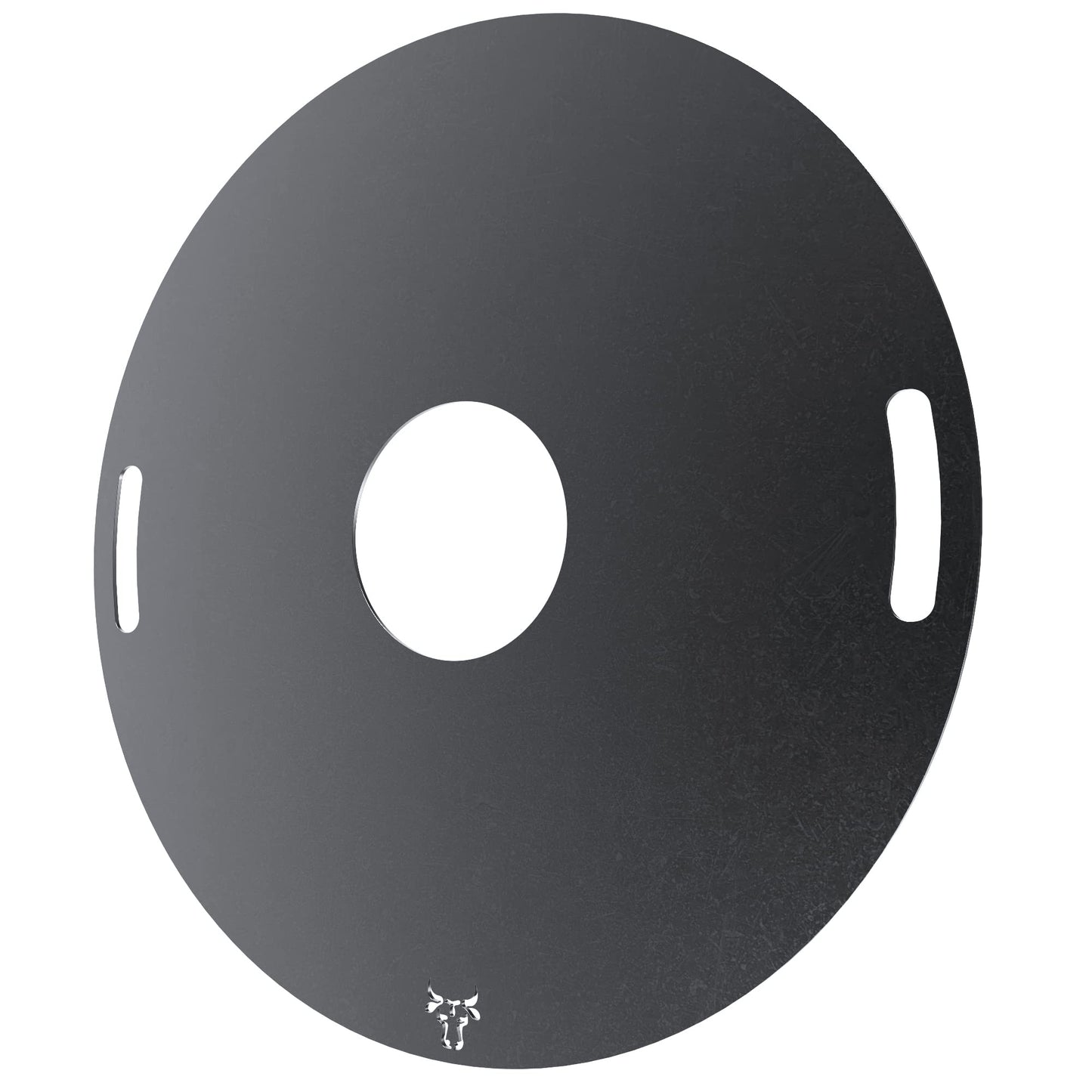 tuning-art GR10 Grill Ring | Grill Plate | Fire Plate | Plancha | BBQ Plate suitable for Weber, Size: ø 80cm including handle