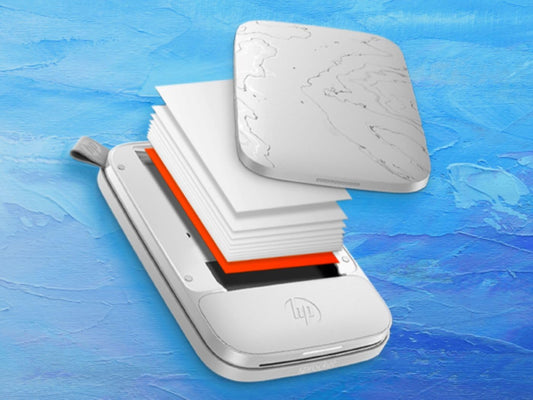 HP Sprocket 2.3 x 3.4 Premium Instant Zink Sticky Back Photo Paper (100 Sheets) compatible with HP Sprocket Select and Plus Printers