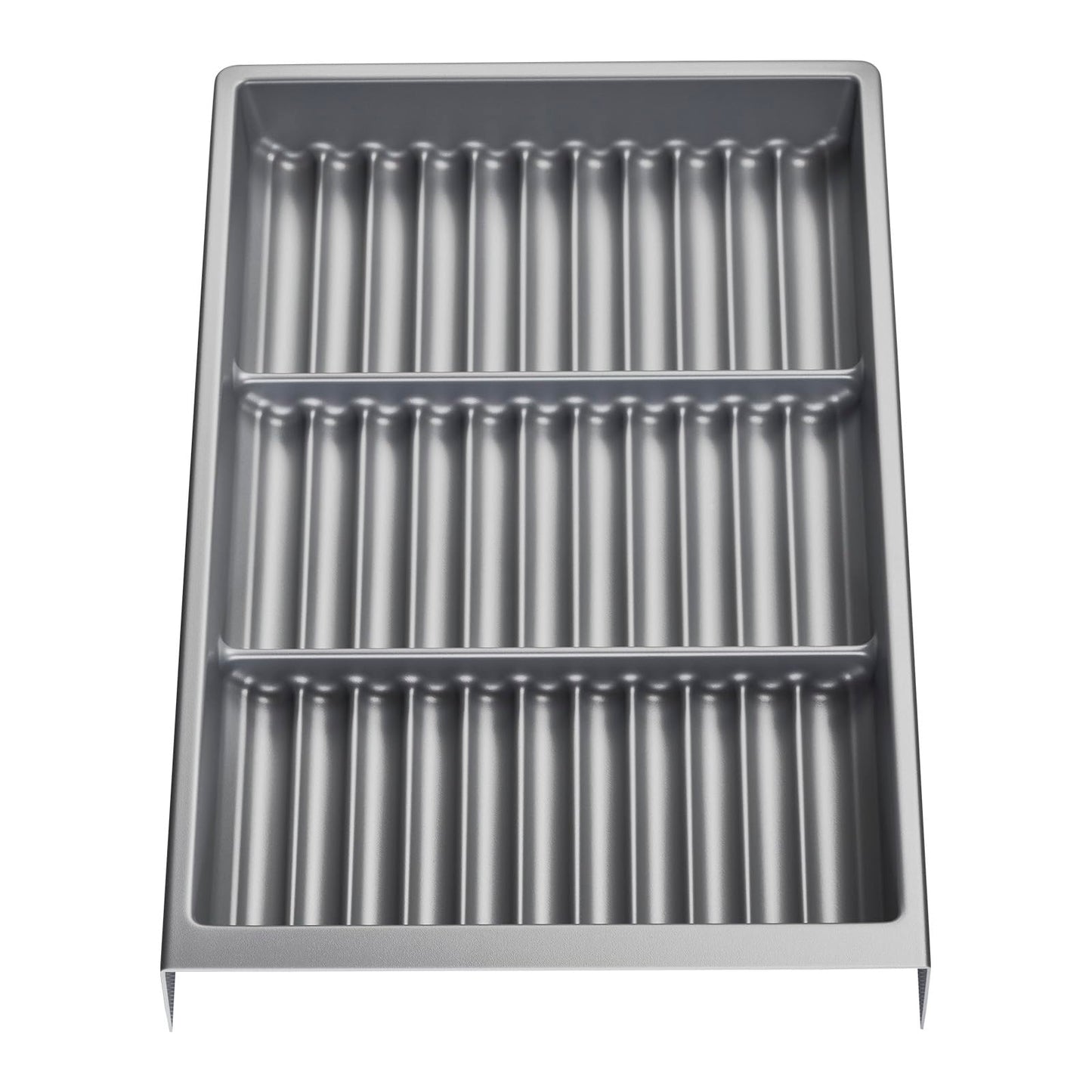 Orga-Box spice jar insert SEPARADO Individual silver-grey grained (300 x 474 x 51 mm) Drawer insert for spice jars and glasses, suitable for cabinets with a width of at least 40cm.
