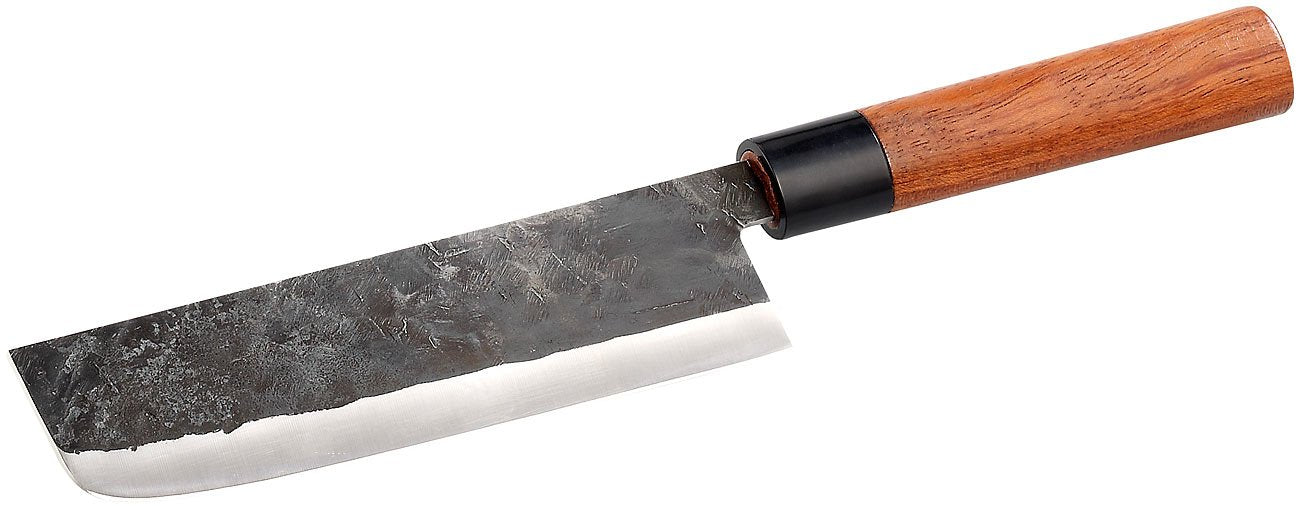 Tokio KitchenWare Knives: 3-piece knife set, handmade, with genuine wood handle (Chinese Knives Set, China, Knife block)