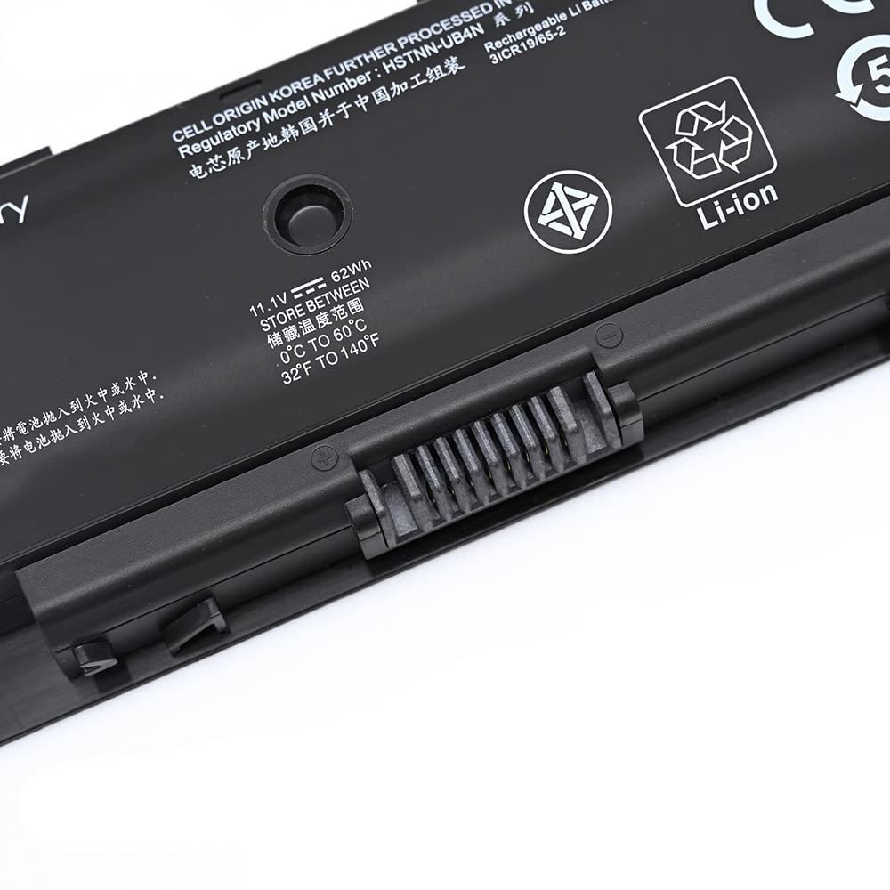 7XINbox 11.1V 5225mAh 62Wh PI06 HSTNN-LB4N HSTNN-LB4O HSTNN-YB4N HSTNN-YB4O Replacement Battery for HP Envy 14 14t 14z 15 15t 15z 17 17t 17z Touch 710416-001 710417-001 709988-421 709989-421