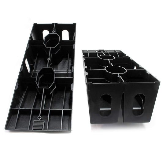 2-piece heavy-duty ramp set up to 2.5 tons for vehicle access platform lift