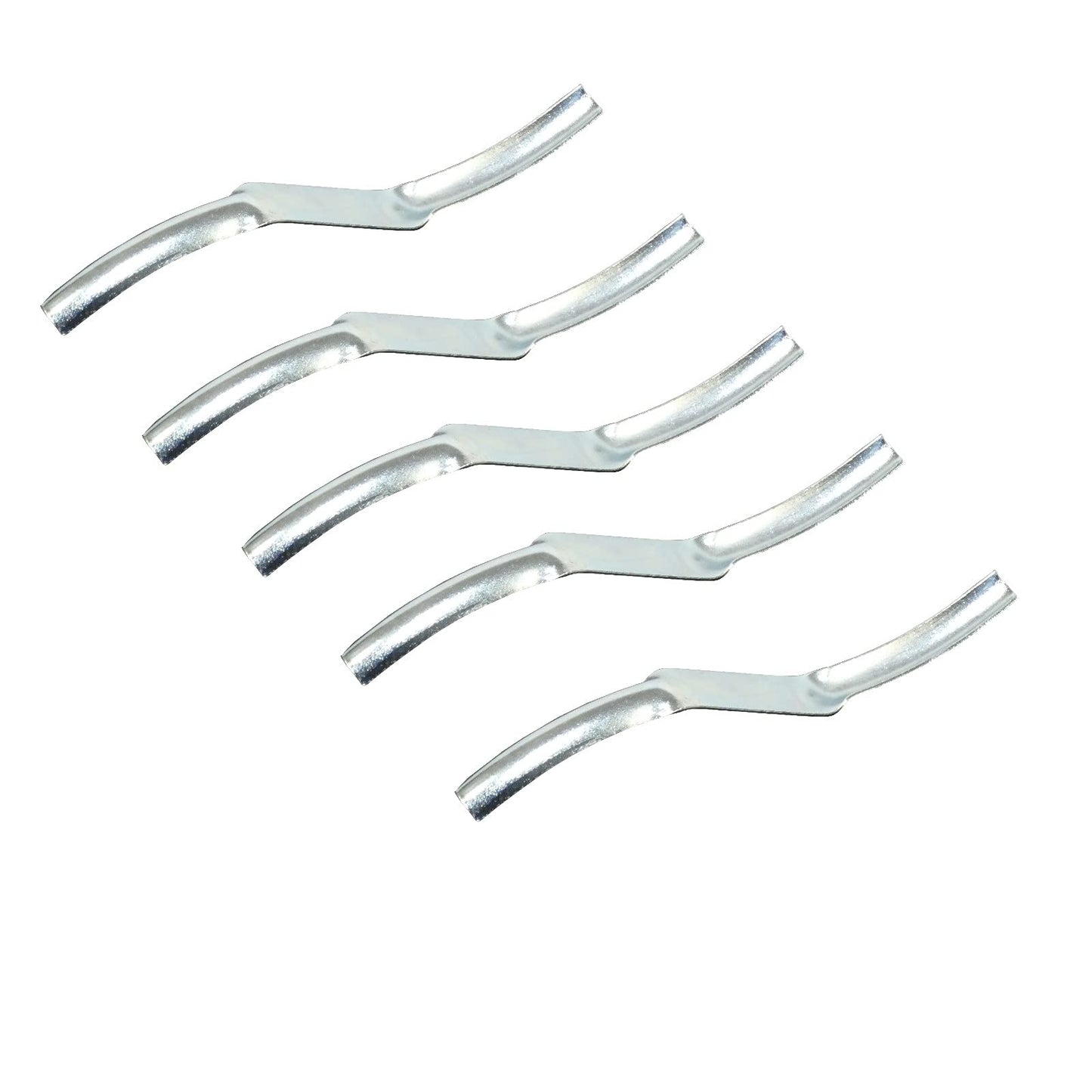 5-piece set DEWEPRO jointing trowel - universal joint iron - universal joint former - galvanized up to 22mm joint width - jointing iron - joint smoother.