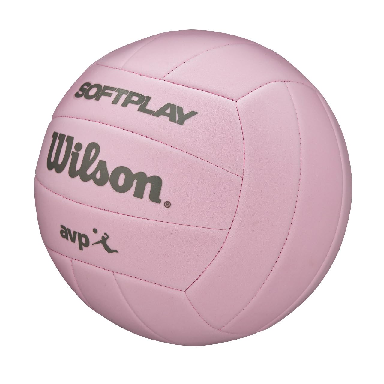 Wilson Volleyball Super Soft Play, Synthetic Leather, suitable for outdoor and indoor play, including beach volleyball. Color: Pink.