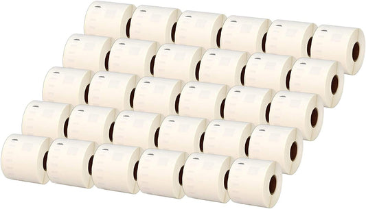 Aftertech 30x 99015 54x70mm Rolls compatible adhesive labels (320 labels/roll = 9600 total) for Dymo LabelWriter Seiko SLP label machines printer S0722440 30x99015.