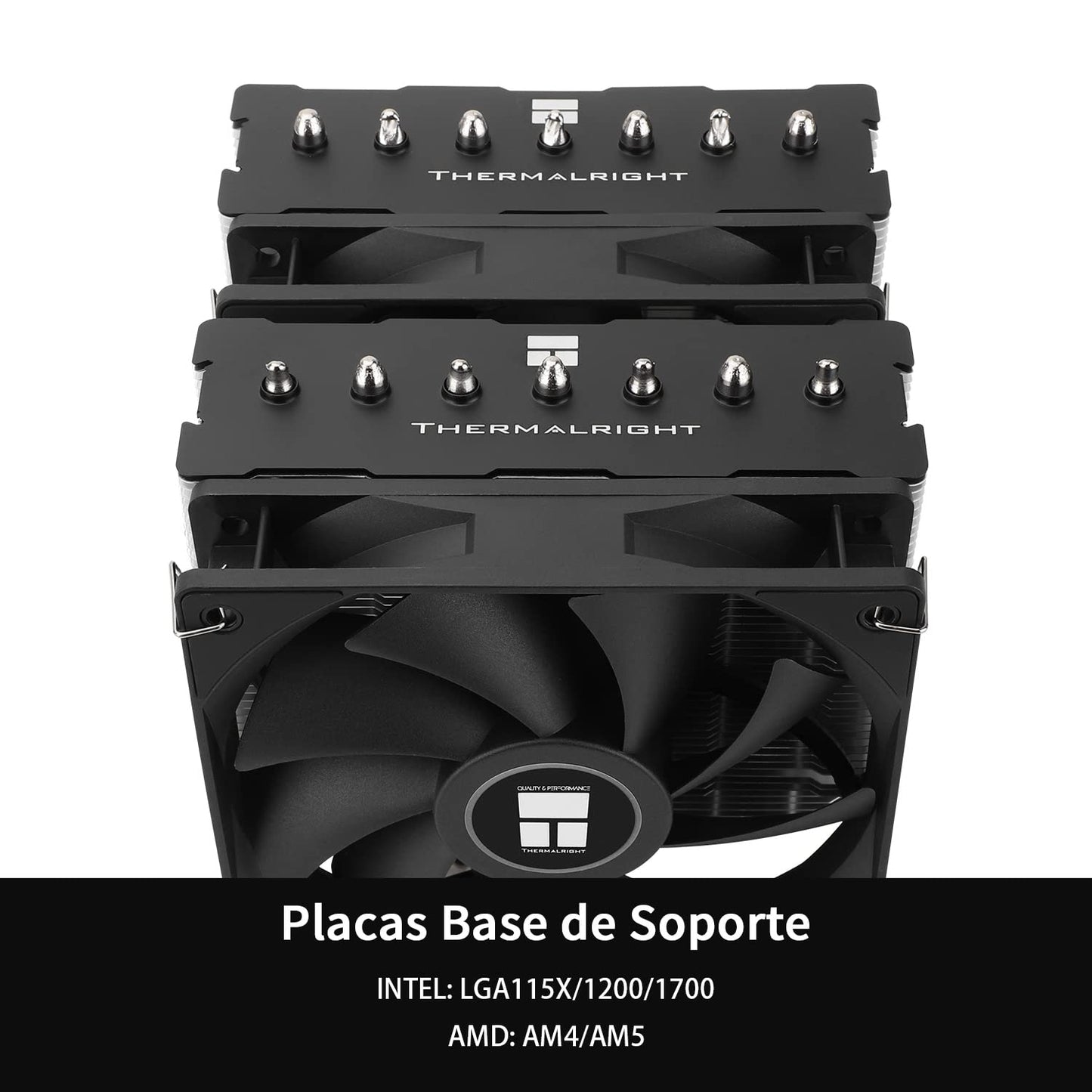 Thermalright Phantom Spirit 120 SE CPU Air Cooler, 7 Heatpipes CPU Cooler, Dual 120mm TL-C12B V2 PWM Fans, AGHP 4.0 Technology, S-FDB Bearing, For AMD AM4 AM5/Intel 1700/1150/1151/1200, PC Cooler