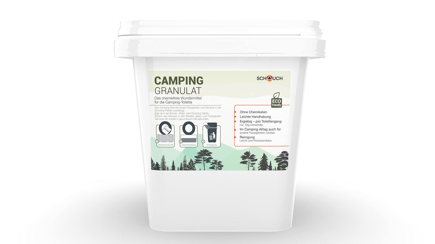 Hose camping granules superabsorbent toilet WC camping outdoor leisure caravan RV festival fishing portable chemical-free urine odorless (5)