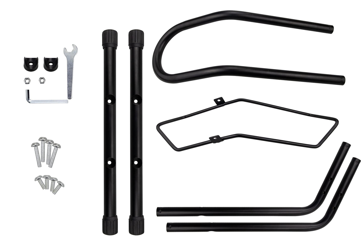 MEGHNA Bicycle Stand Professional Floor Free-standing Stand Adjustable Bike Parking Stand for all bikes 16''-29'' Mountain Bike Road Bike MTB Black