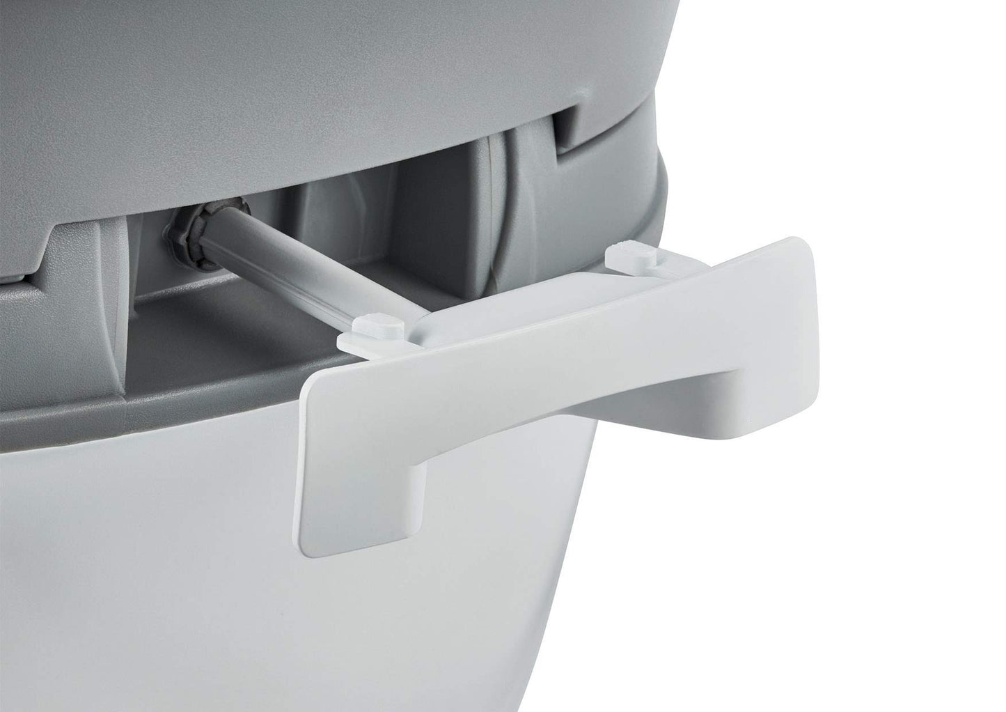 Enders Camping Toilet SUPREME Mobile WC Chemical Toilet, integrated holder for toilet paper, flush and waste tank, with ventilation button, comfortable seating height of 44cm #4999