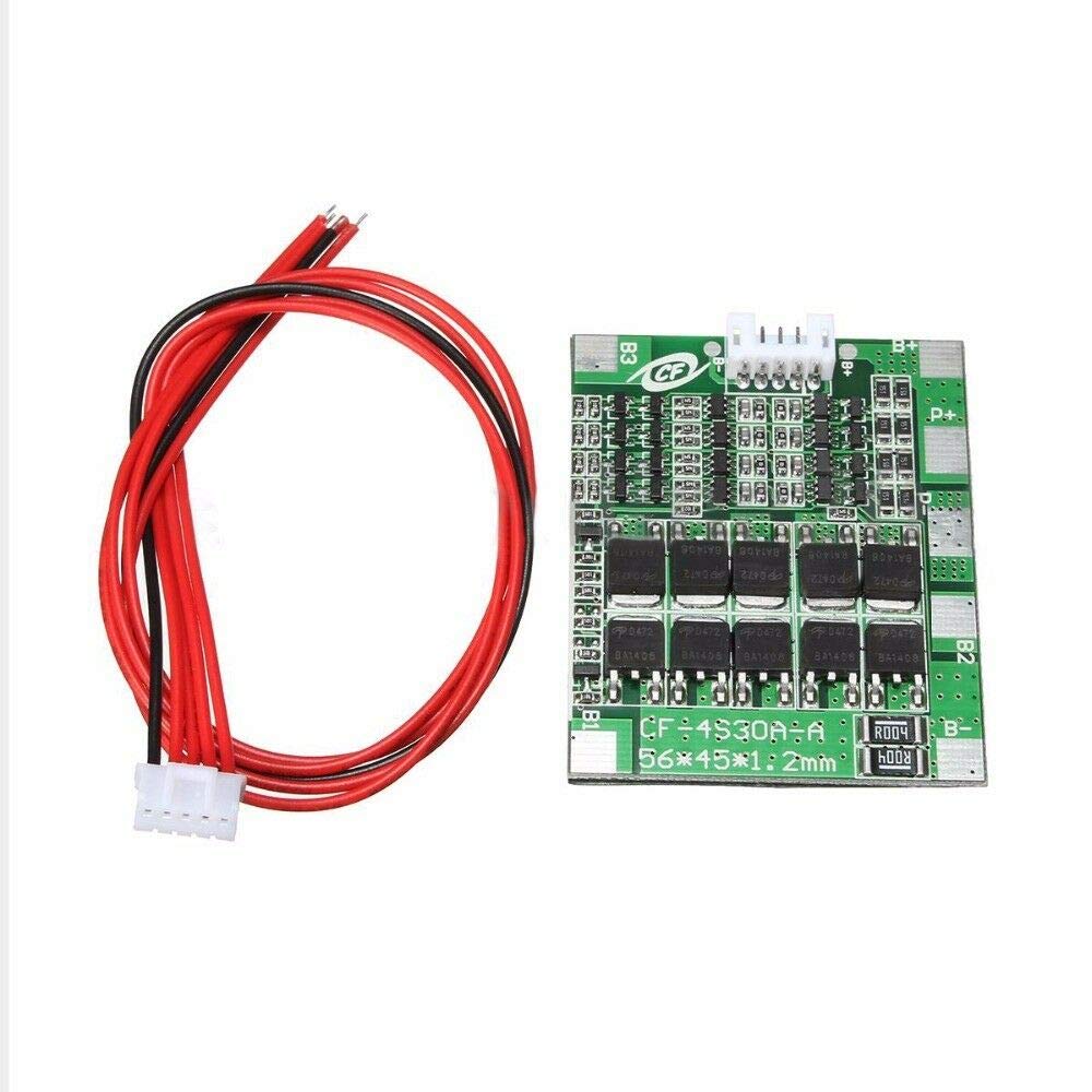 5pcs 4S 30A 14.8V Li-ion Lithium Battery PCB BMS 18650 Charger Protection Board