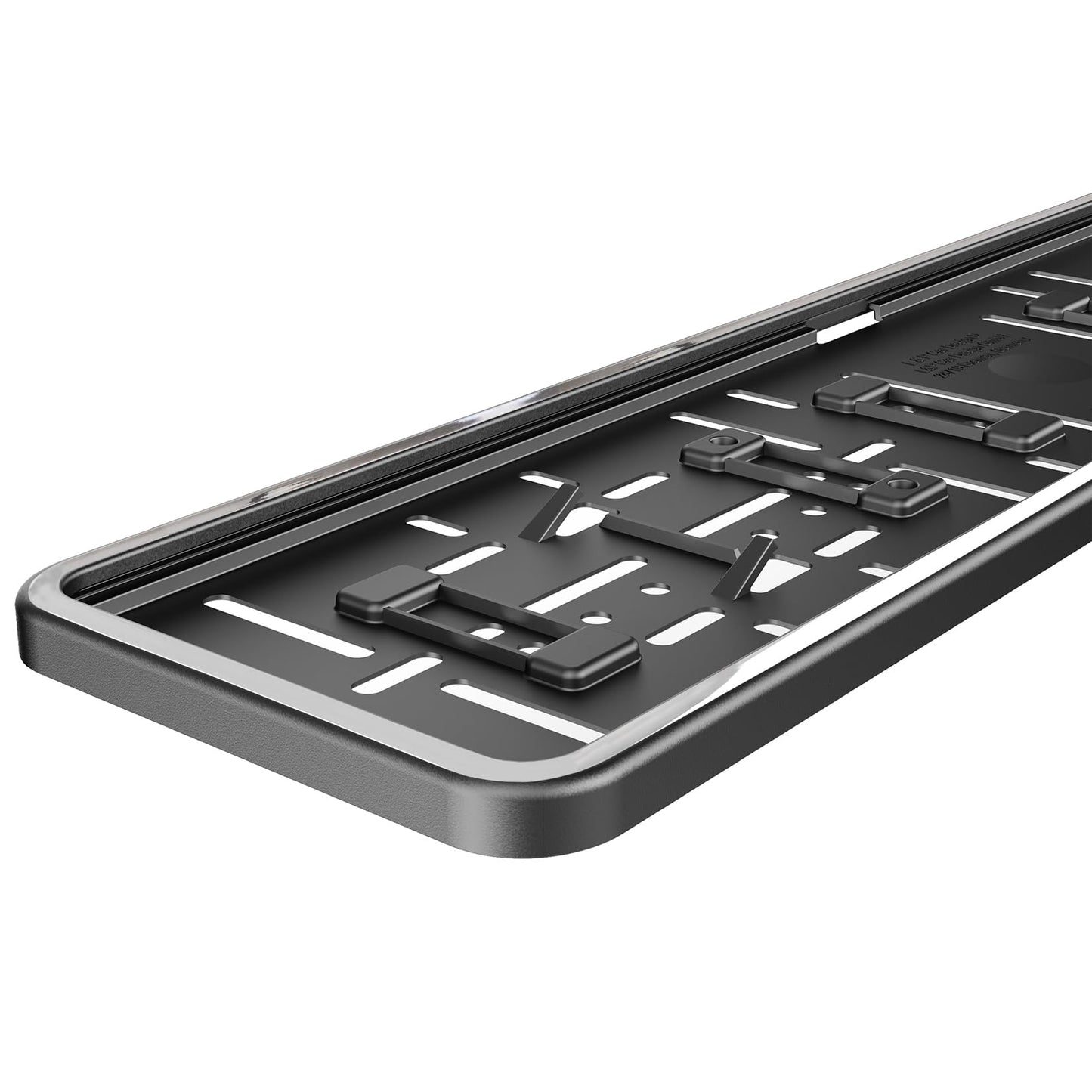 License plate holder constant frame license plate bracket car license plate holder in chrome look license plate bracket vehicle license plate holder car license plate 2 pieces