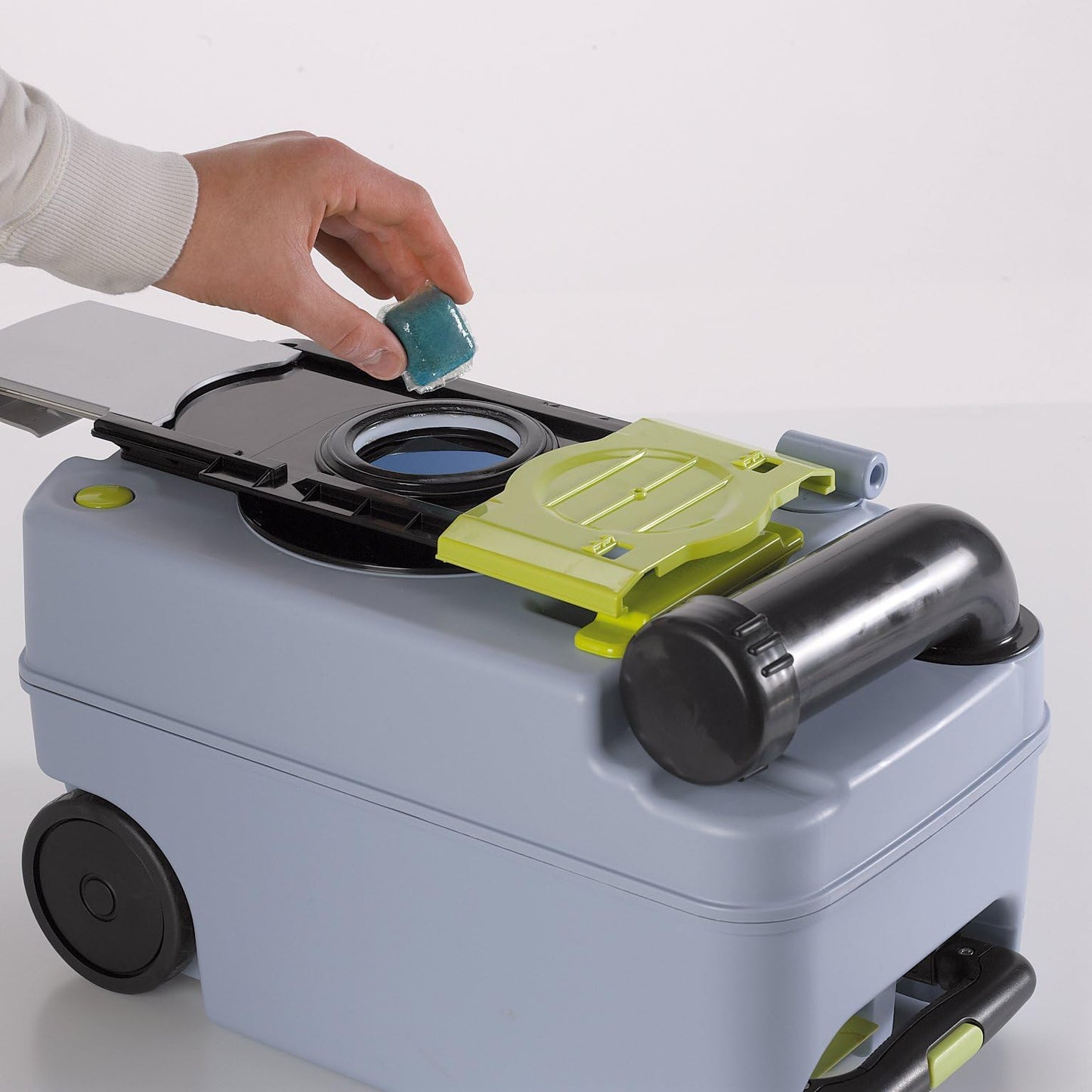 DOMETIC Green-Care Tabs for camping toilets: Highly effective sanitation cleaner for chemical toilets. Breaks down waste, prevents odors, eco-friendly alternative to sanitation fluid.
