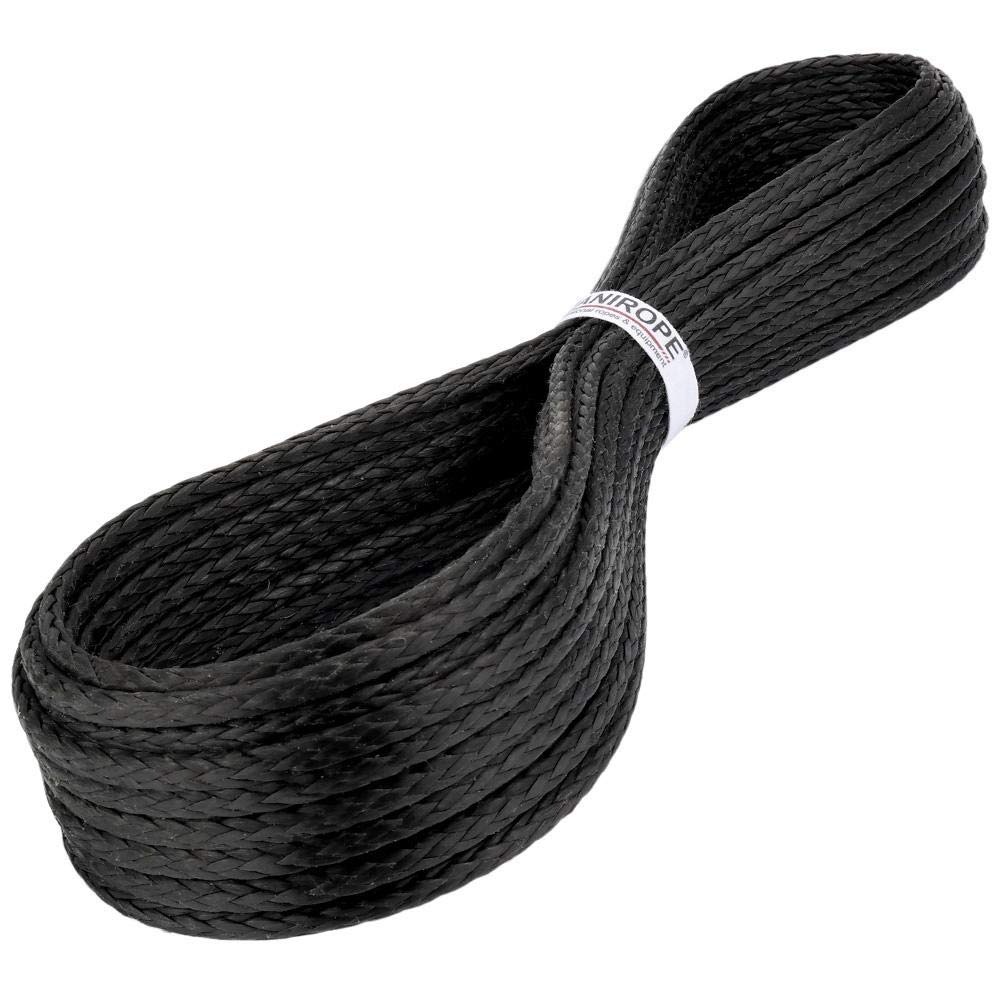 Kanirope® Dyneema Rope PRO 3mm 20m Black 12-strand braided SK78 pre-stretched coated