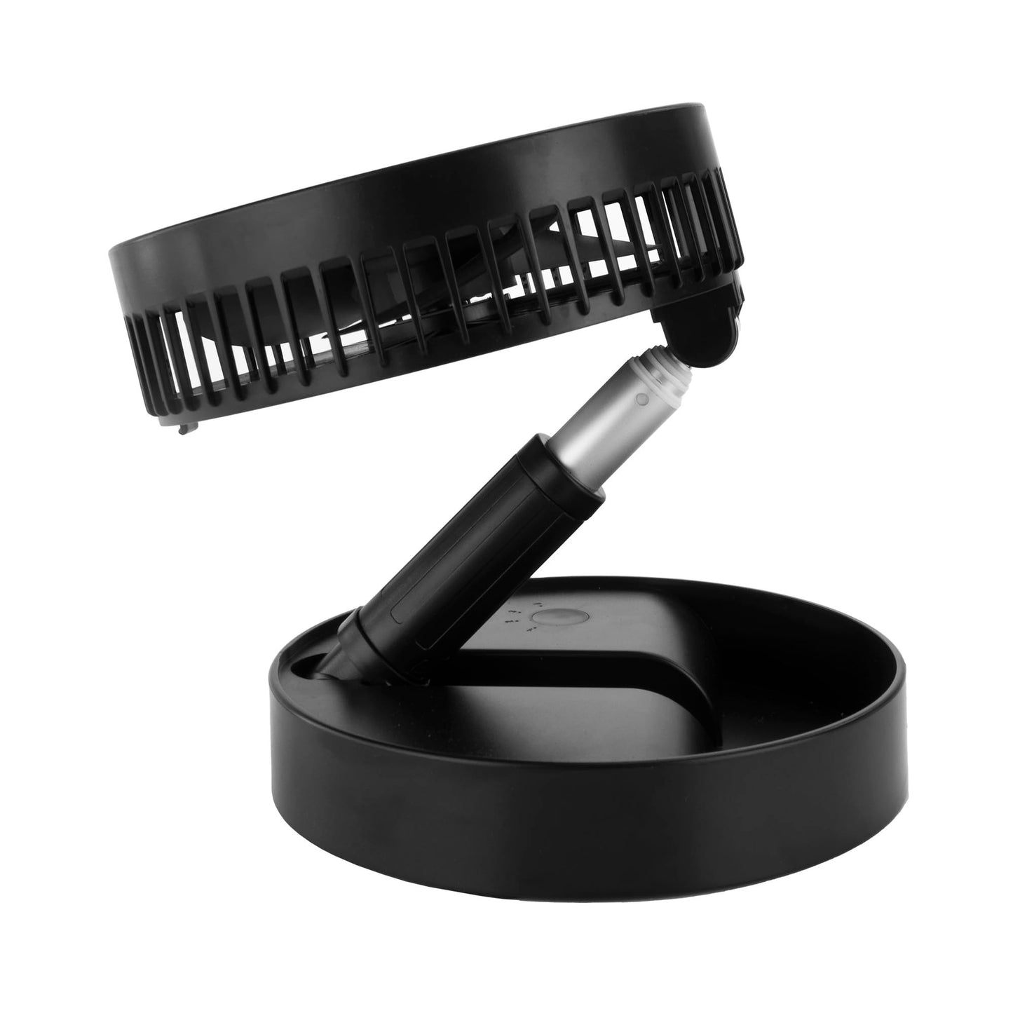 Jocca stand fan with 7200mAh battery, adjustable height 36-98 cm, remote control, 3 speeds, USB charging, foldable
