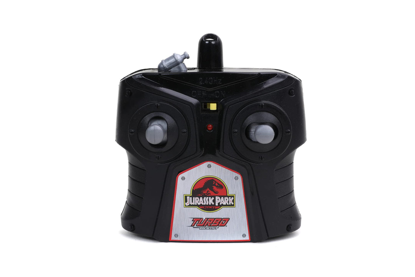 Jurassic Park RC Jeep Wrangler 1:16, RC car, RC toy, RC car for children, known from the movie series.