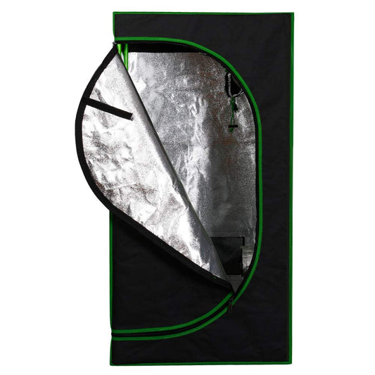 Kingpower Grow Tent for plant cultivation greenhouse box breeding cabinet garden cultivation vegetable herbs grow cabinet indoor flowers small tomatoes hydro green, size: 40 x 40 x 120 cm (01)