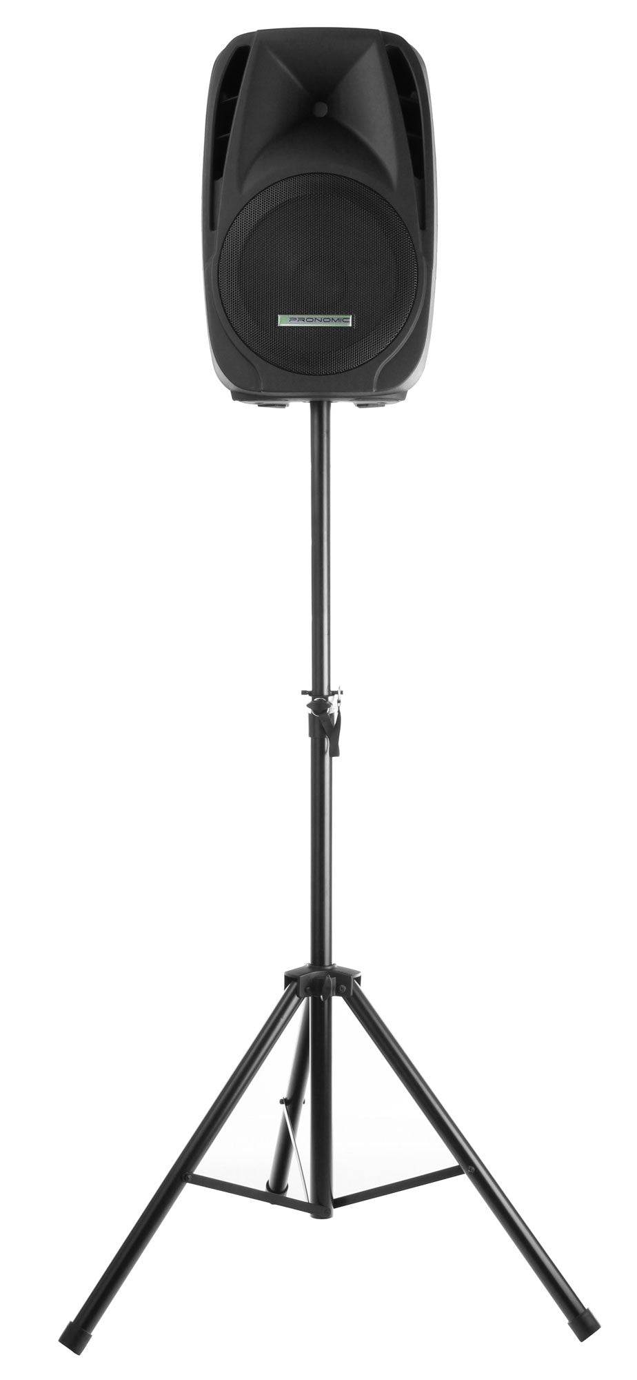2x McGrey SPS-1 speaker stand steel set - Steel speaker stand - Stable construction - Extendable from approx. 130-193 cm - Load capacity: max. 50 kg - Weight: 3.3 kg - Includes bag - Black