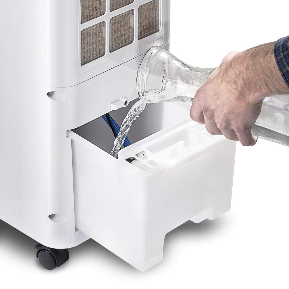 TROTEC PAE 21 Air cooler, portable 3 in 1 air conditioning unit, air cooler, air freshener, fan (3 fan speeds, quiet, swing function)