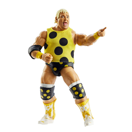 WWE HKP11 - Elite WrestleMania Dusty Rhodes Action Figure, poseable WWE collector's item with accessories, toy gift for kids and fans aged 8 and up.