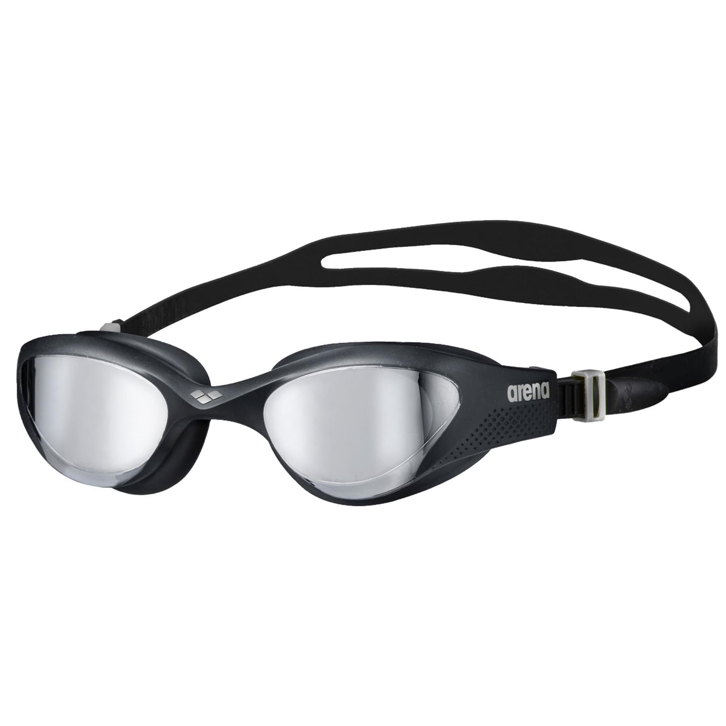 ARENA The One Mirror Adult Unisex Swim Goggles, Swim Goggles with Large Mirrored Lenses, Anti-fog Treatment, UV Protection, Self-adjusting Nose Bridge, Orbit-Proof Seals