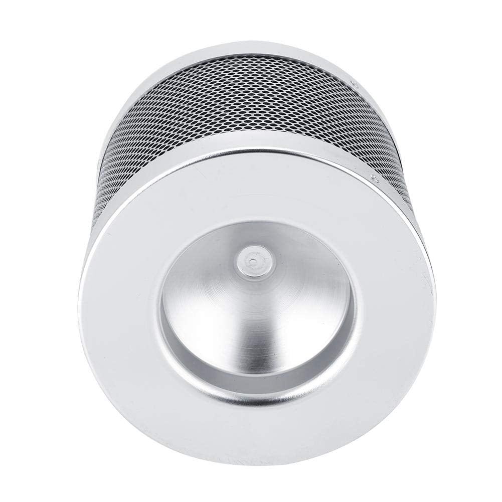 Cocoarm activated charcoal filter stainless steel charcoal filter activated charcoal carbon air filter reducing allergens and odors for bathroom office hotel 4inch diameter 200mm
