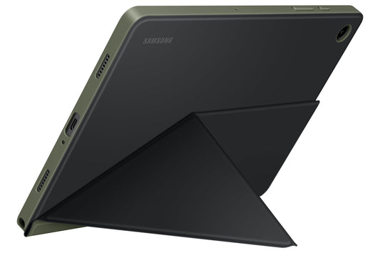 Samsung Book Cover EF-BX210 for Galaxy Tab A9, tablet cover, slim, lightweight design, stylish protection, two practical stand options, black.