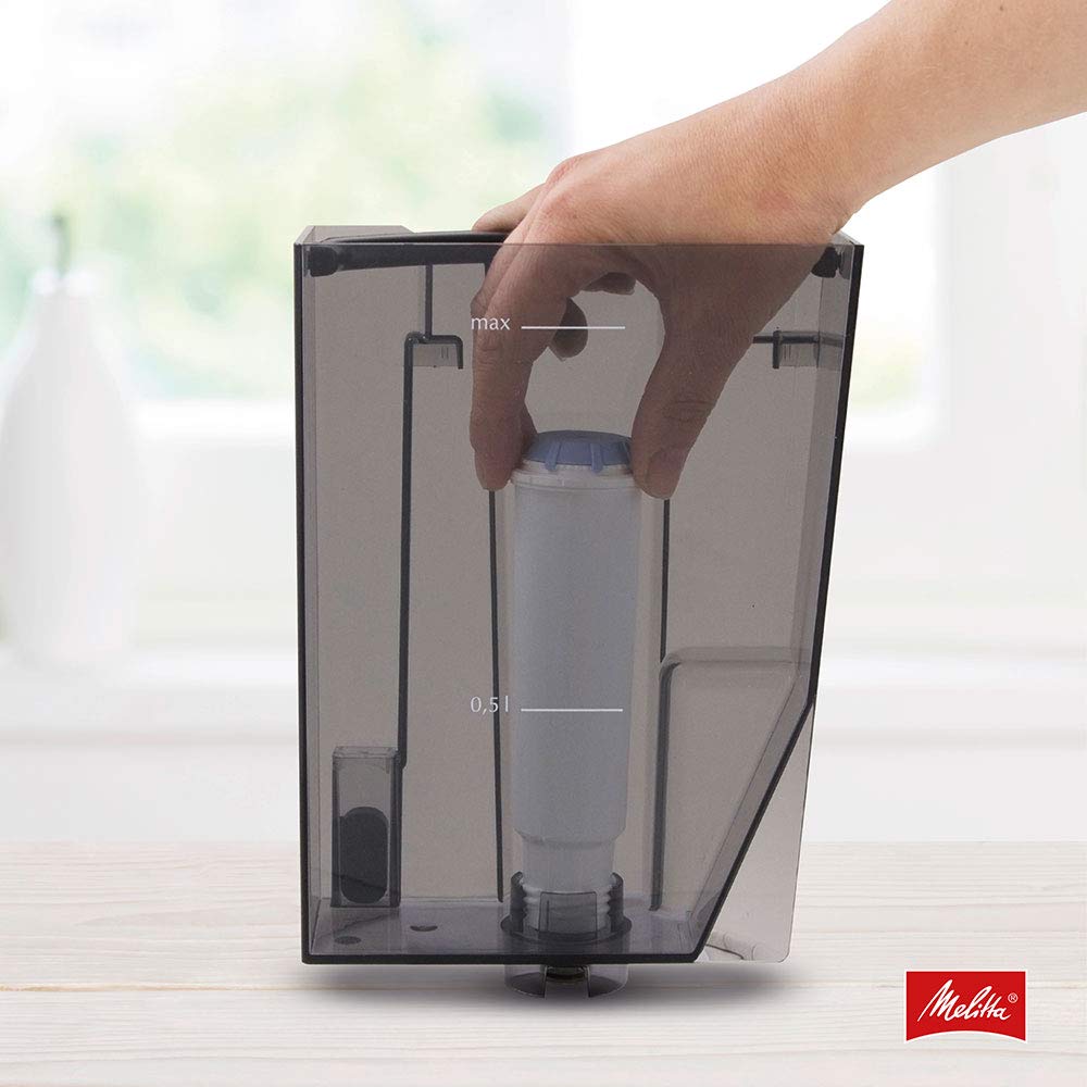 Melitta Filter Cartridges Pro Aqua (3 cartridges) - lime filter for fully automatic coffee machines, prevent limescale deposits & reduce contaminants for the best coffee taste, Old