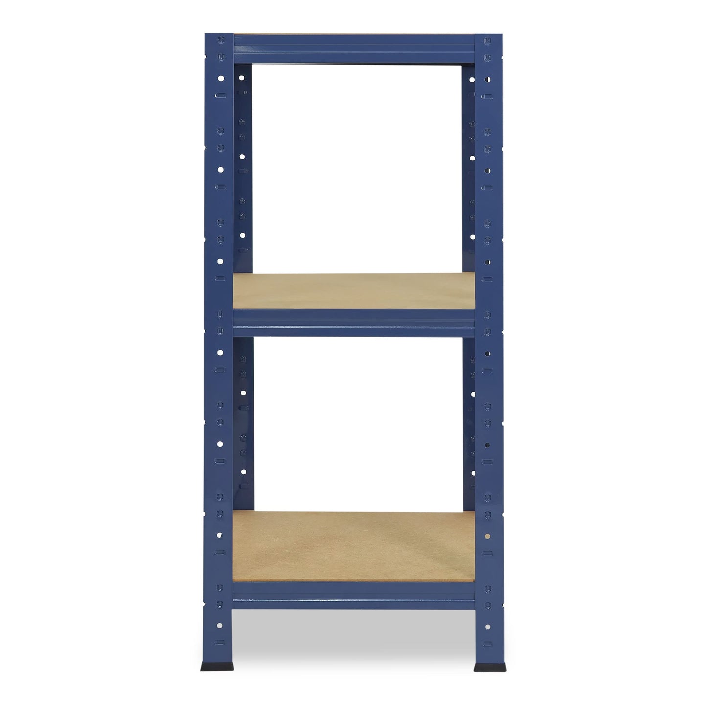 shelfplaza® 100x40x40cm HOME heavy duty shelf blue/metal shelf with 3 shelves/cellar shelf metal, garage shelf, workshop shelf or storage shelf/metal boltless shelf with 175kg load capacity