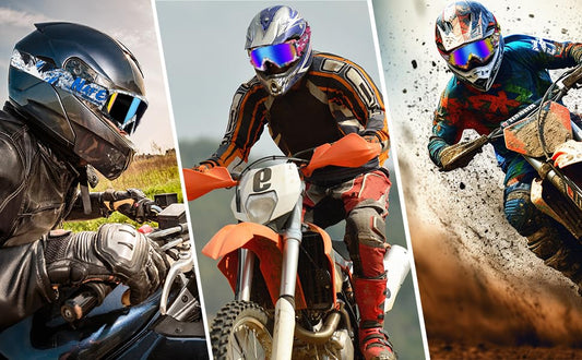 4-FQ Motocross Goggles, Motorcycle Goggles, High-Quality Off Road Racing Goggles, Anti-Fog UV Protective Goggles Sports Goggles for ATV Dirt Bike, Adjustable Goggles for Glasses Wearers (Graffiti Blue)