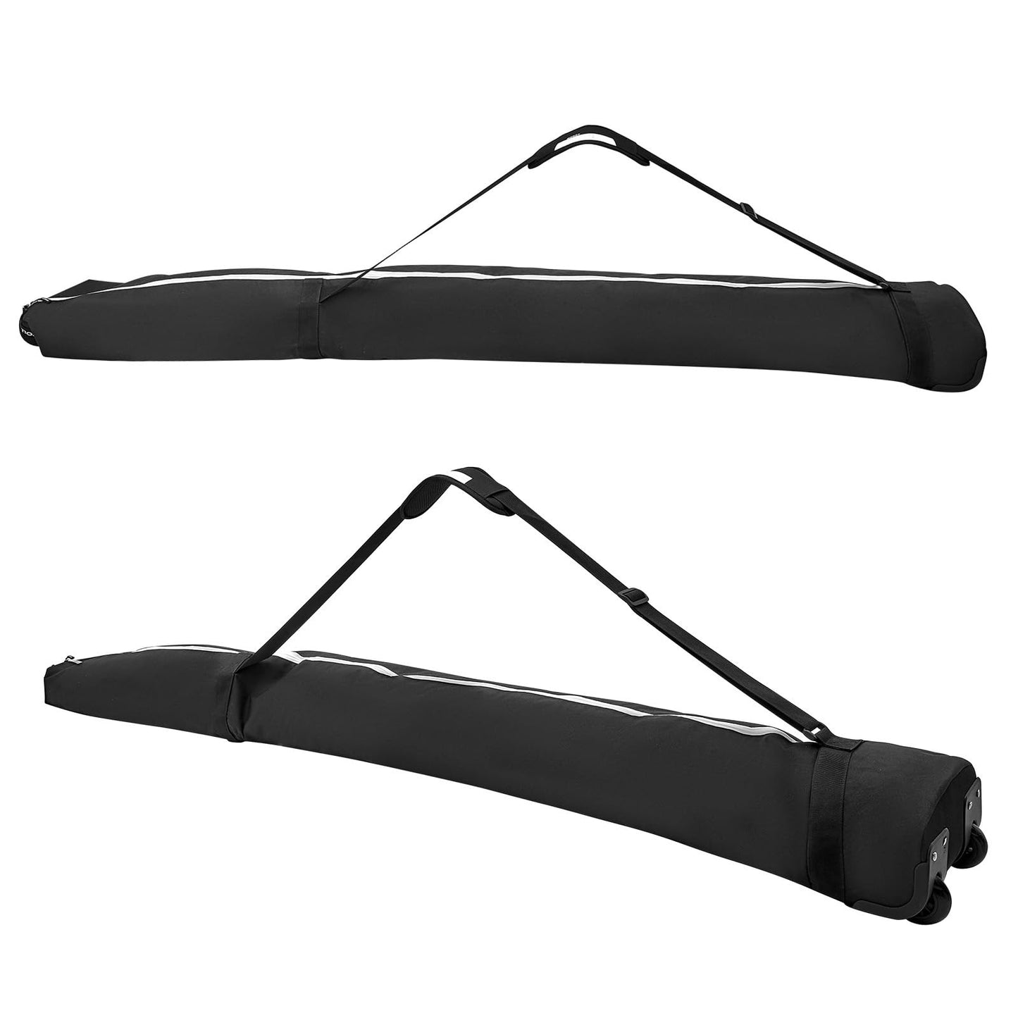 Lixada Snowboard & Ski Bag with wheels/ Roller-Snowboard bag waterproof storage bag for ski equipment