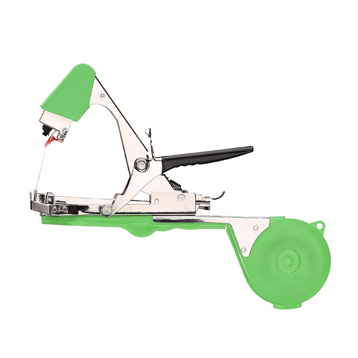 Jajadeal tying tool for plants, tapetool hand tying machine for vineyard tomatoes cucumbers fruits vegetables, agricultural garden tying machine with 1 box staples and 10 rolls of tape.