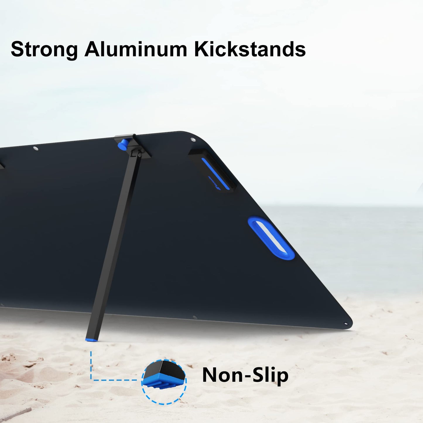 NiceeSolar 200W Foldable Solar Panel IP67 Waterproof Solar Module Foldable Solar Charger with USB-A&C PD 65W for garden balcony, caravan, camping, portable power station, solar generator.