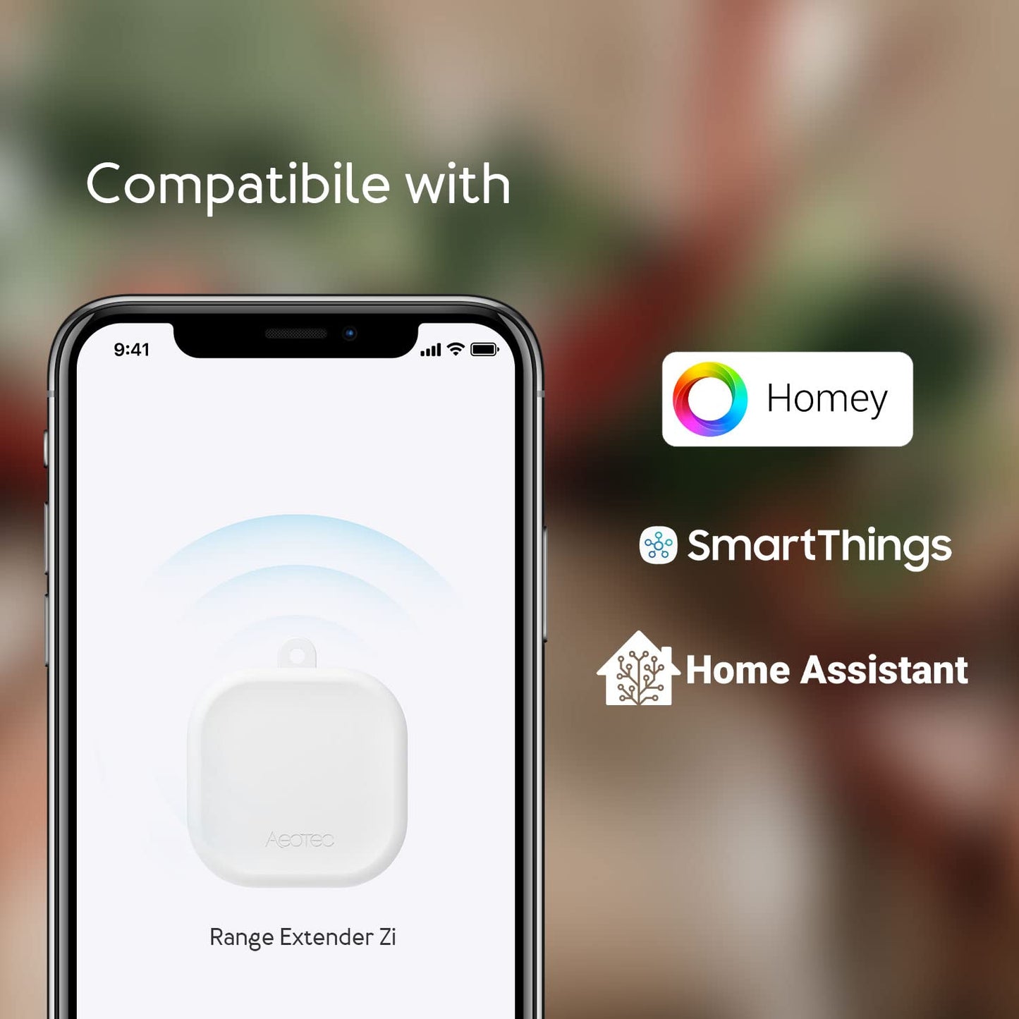 Aeotec Range Extender Zi | Zigbee Repeater | Range extension | Zigbee | compatible with Homey, SmartThings, Home Assistant | AEOZZGA001