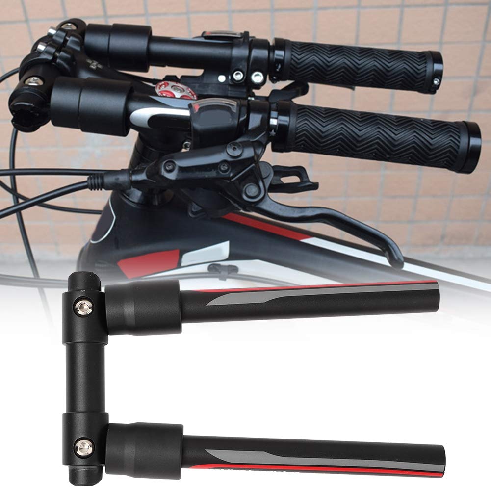 MAGT Bike Handlebar, Folding Quick Release Bicycle Handlebar DIY Replacement Accessory for Road Bike Mountain Bike Scooter 31.8mm/25.4mm