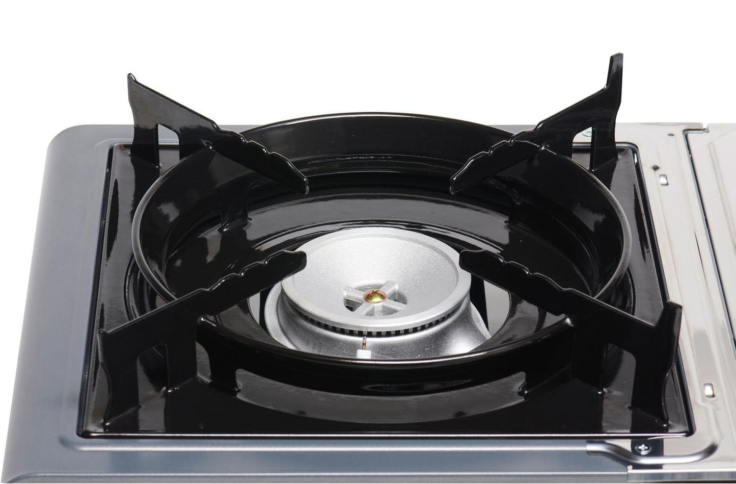 Campingaz Camp'Bistro 3 Gas cooker, camping stove with 1 burner, 2,200 watts power, compact outdoor gas cartridge cooker with carrying case, black.