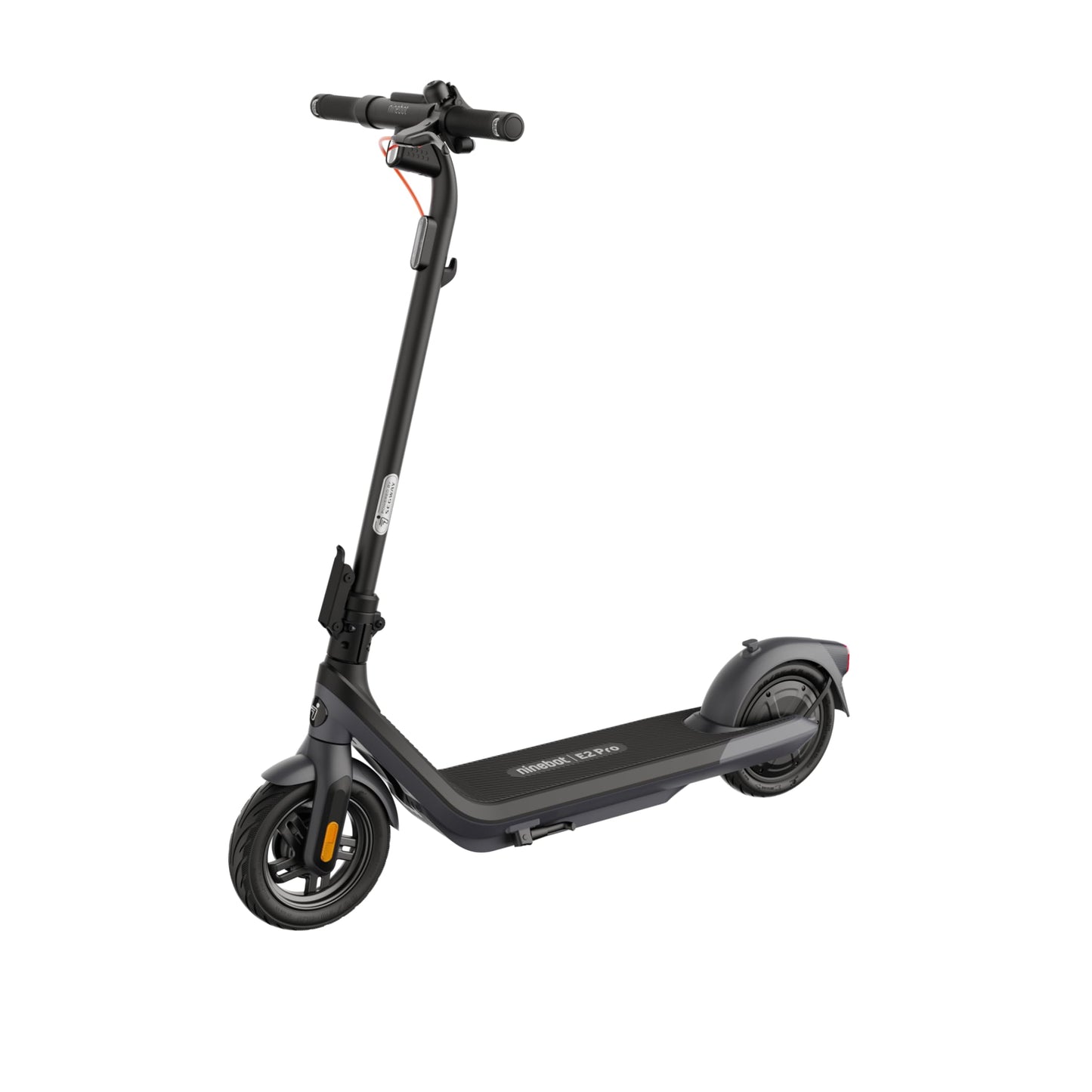 Segway-Ninebot E2 Pro D, street-legal e-scooter for adults, max. 20 km/h speed, 35 km range, anti-slip traction control system.