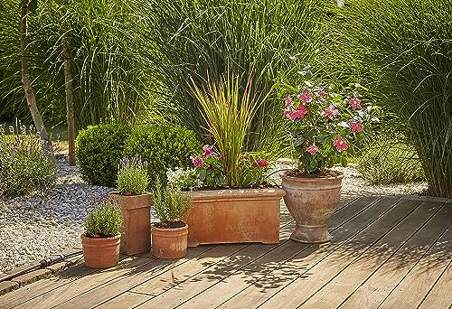 Gardena Start Set Plant Pots M automatic: The convenient Micro-Drip System starter set with irrigation computer for 7 pots and 3 troughs (13002-20)