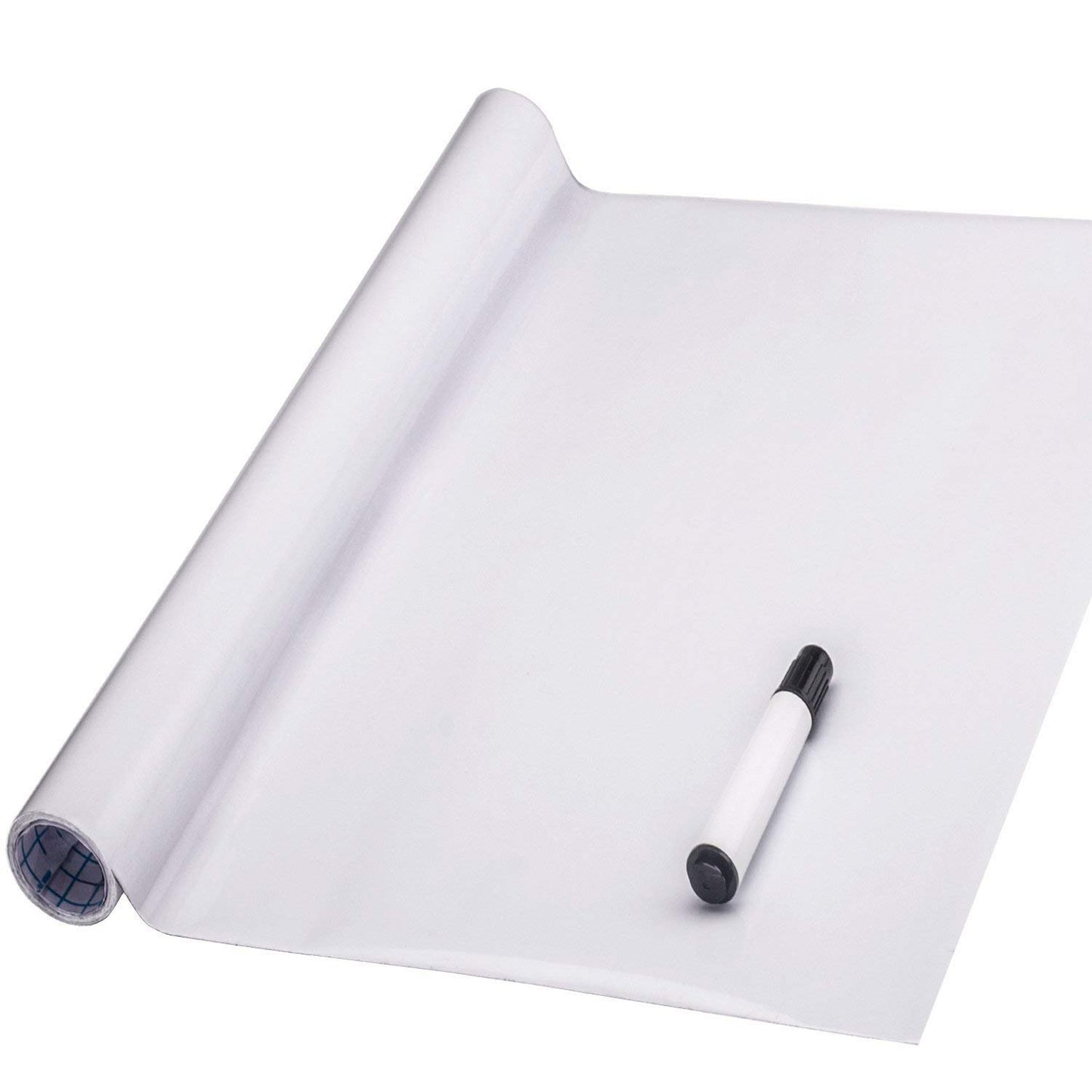 FENTIS whiteboard sticker self-adhesive wall decal plastic vinyl chalkboard dry erase message board sticker wall contact paper roll for kids home office 90x200cm