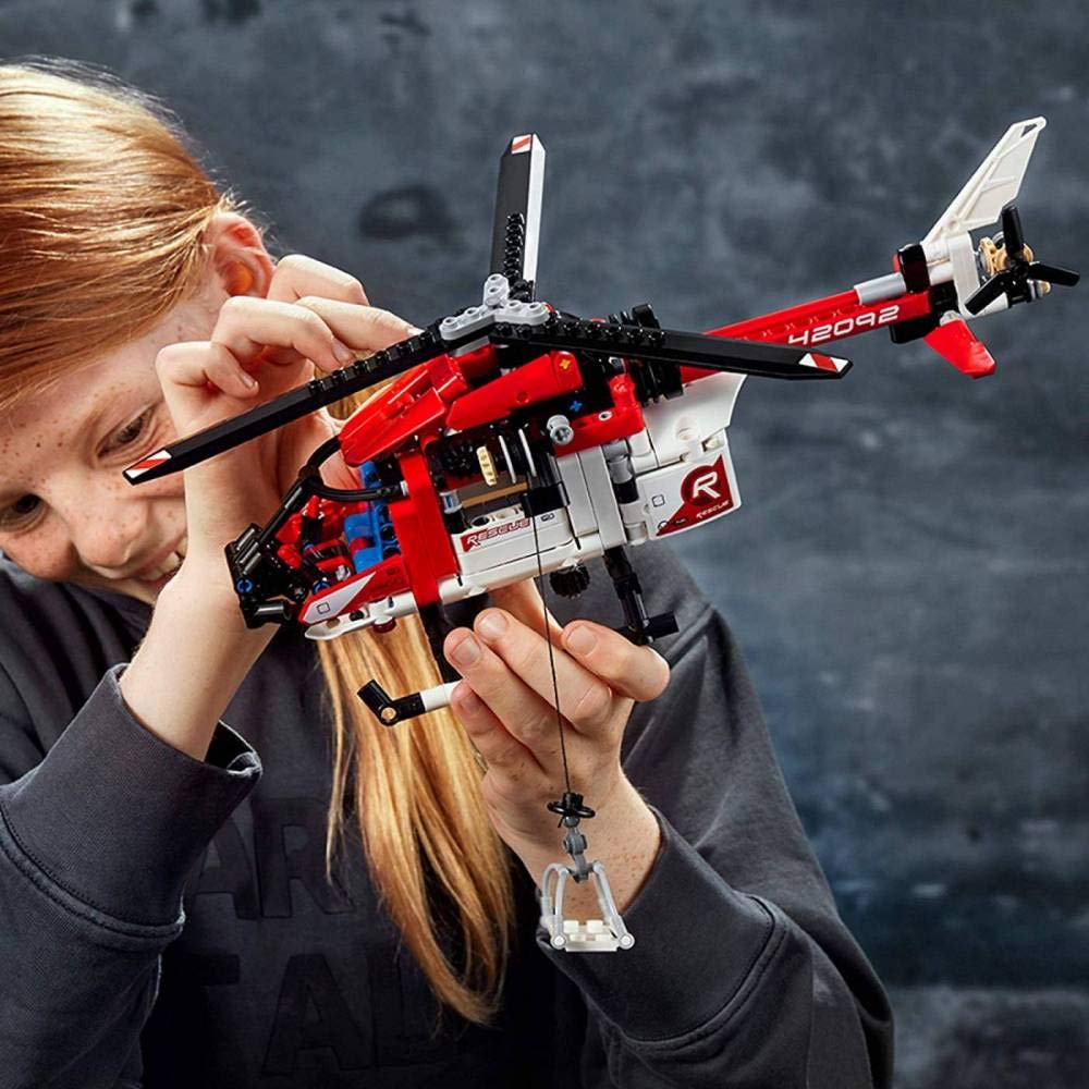 LEGO Technic LEGO Rescue Helicopter 42092 Building Kit, New 2019 325 Pieces