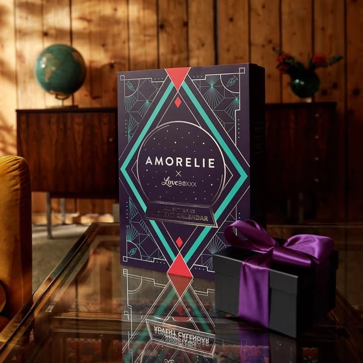 AMORELIE Erotic Advent Calendar 2023 for couples, singles & adults | Sensual set with 24 surprises.