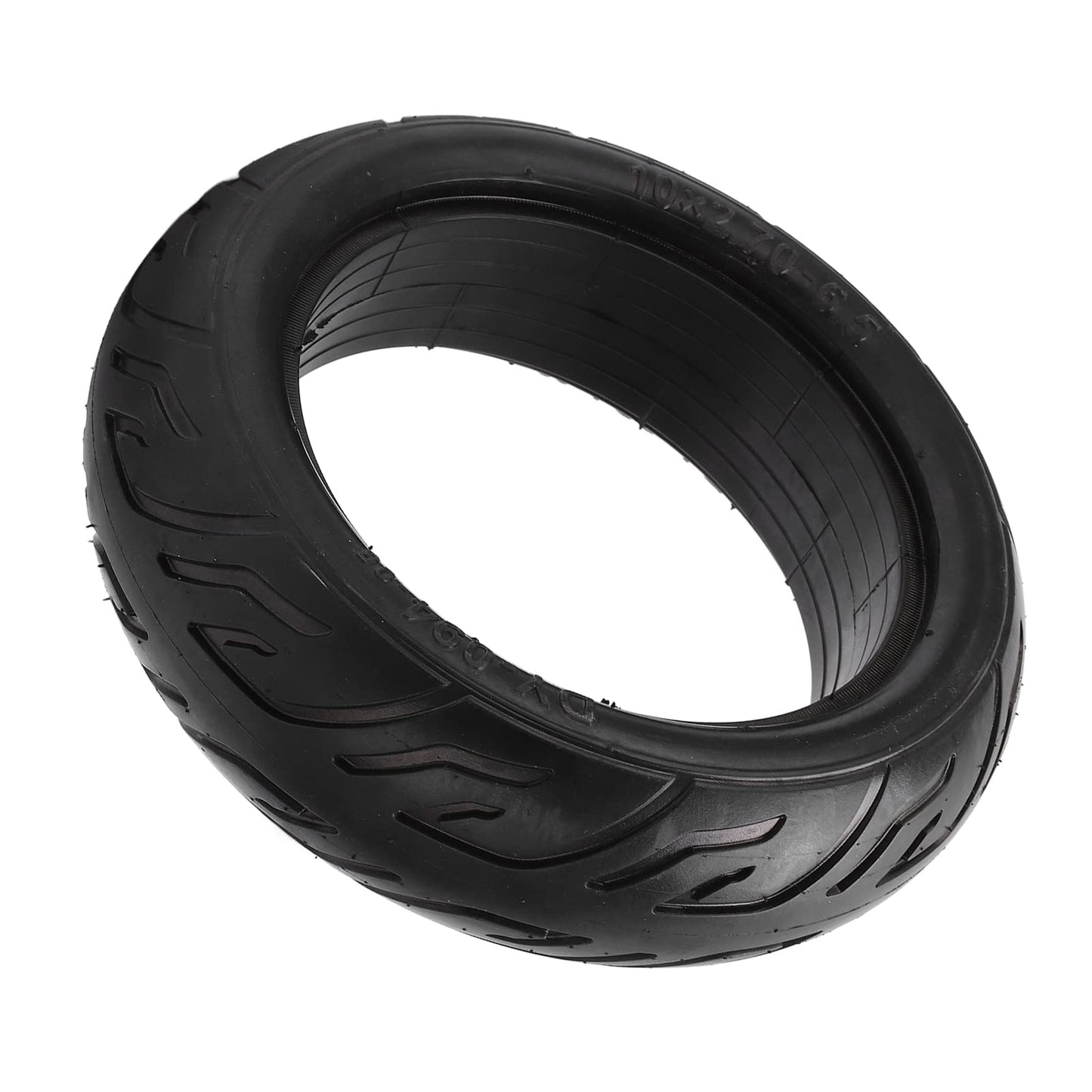 SUNGOOYUE 10x2.70-6.5 Solid Rubber Tire for Electric Scooter, Off-road Racing, Explosion-proof Scooter, Essential Tire Replacement.