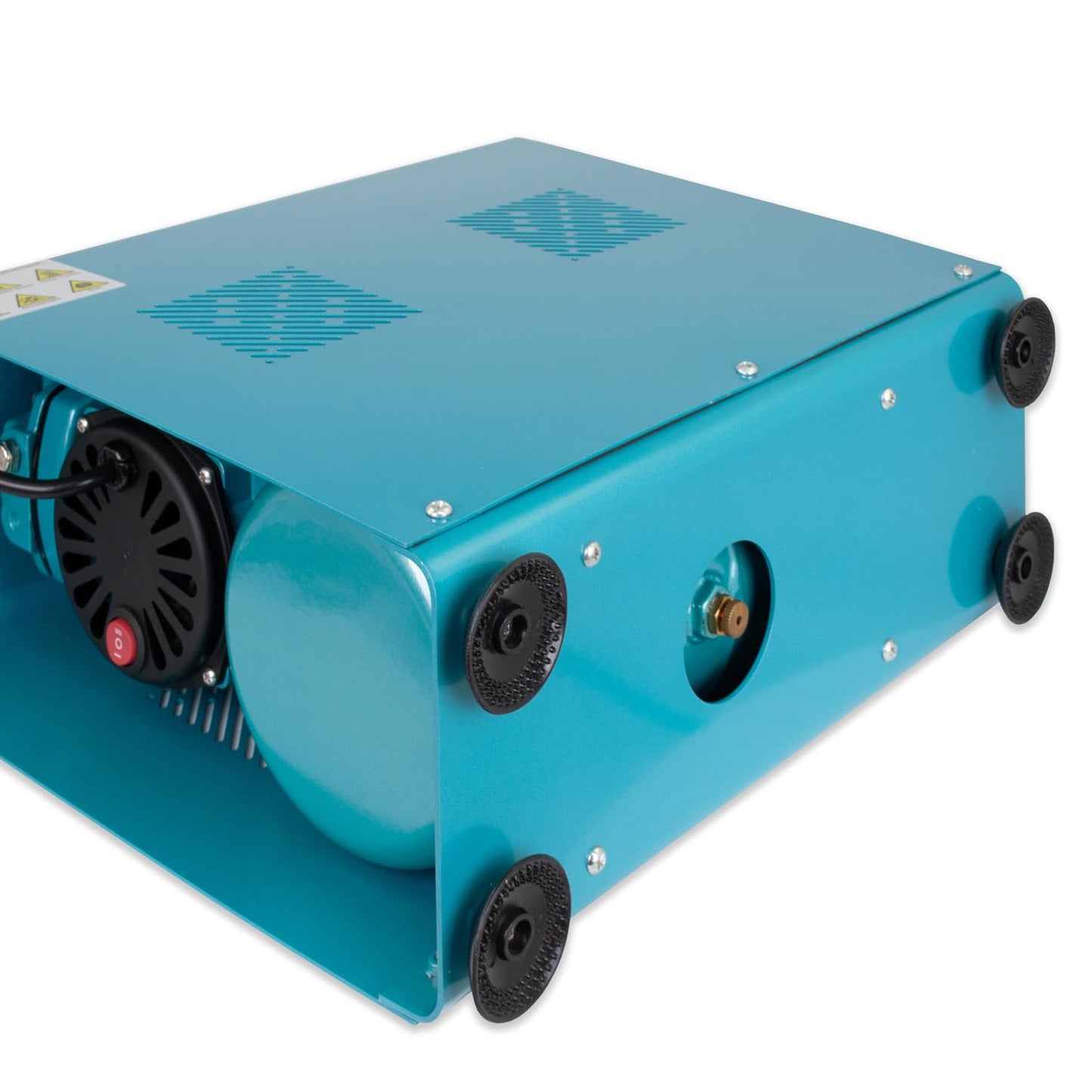 AirBrush Compressor Duo-Power II-C - The Airbrush kit with double/twin cylinder with protective housing for artists with high standards, basic equipment for any Airbrush set.