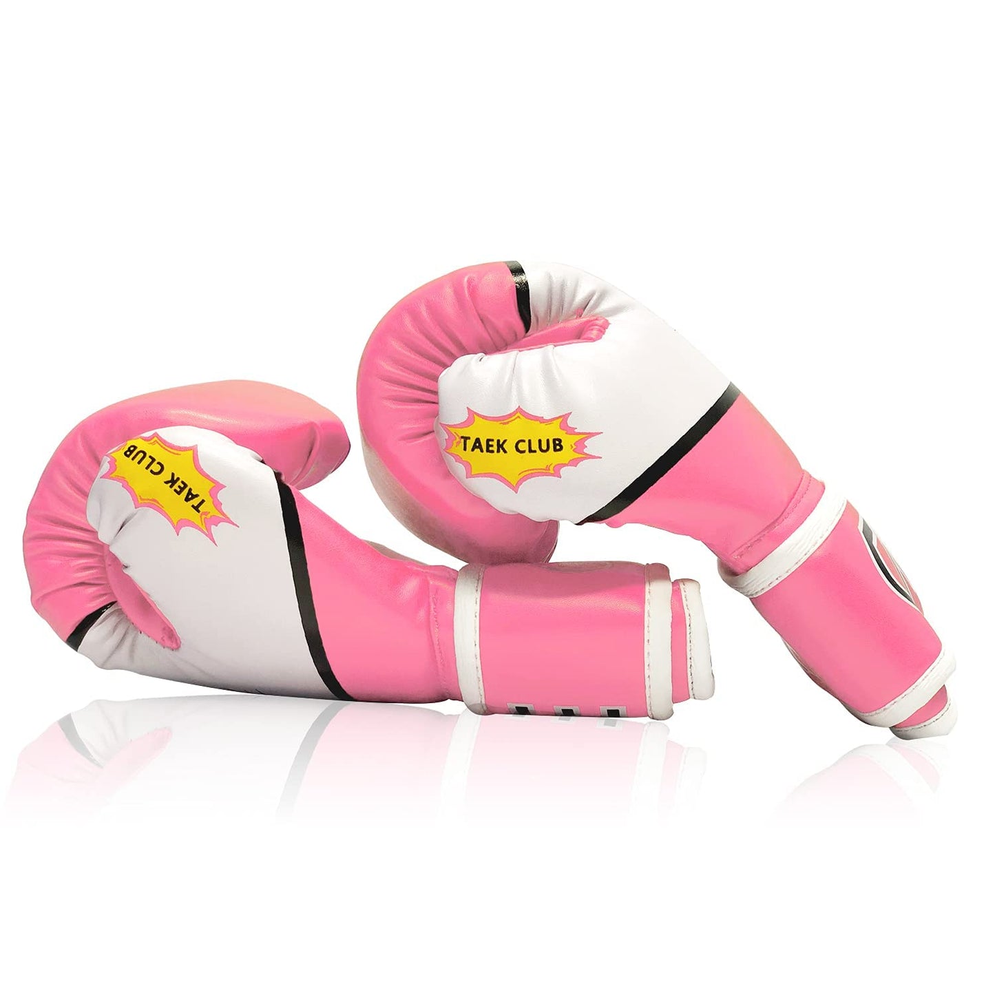 CKE Kids Boxing Gloves for Children 5-12 Years Boys Girls, Kids Boxing Gloves Training Gloves Boxing Gloves for Kids Punching Bag Kickboxing for Muay Thai Boxing Gloves (Pink)