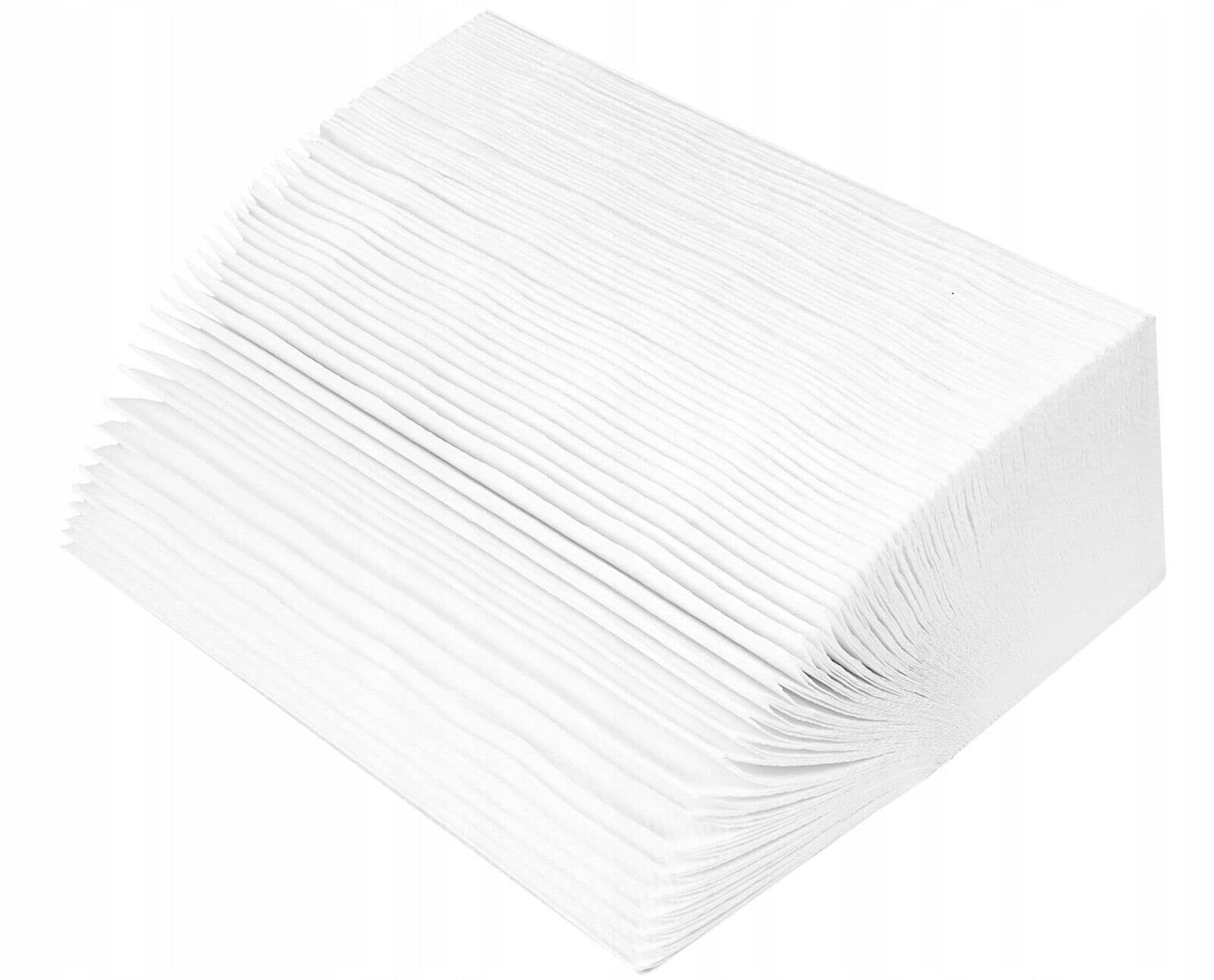 4000 sheets of premium paper towels, V/ZZ-fold, 2-ply 25 x 21 cm ZZ-fold, white, cellulose.