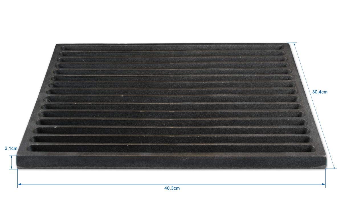 GRILLROSTPROFI Ash grate - Fire grate - Charcoal grate - Fireplace grate in premium quality - Cast iron, 30 x 40 cm